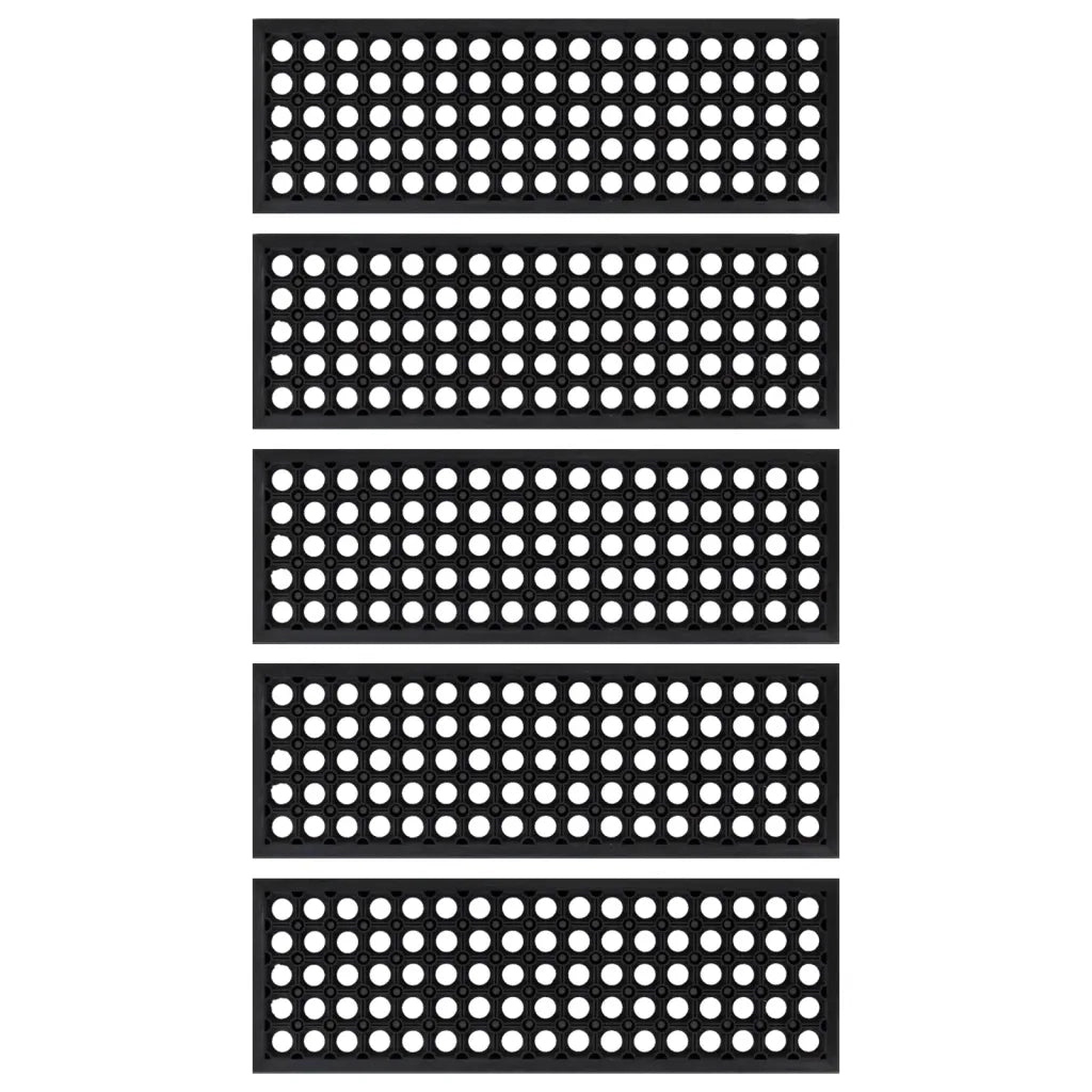 Tappetino per Scale 5 pz 25x75 cm in Gommacod mxl 86788