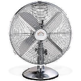 DCG Eltronic VE1612 SS ventilatore Cromo, Argento
