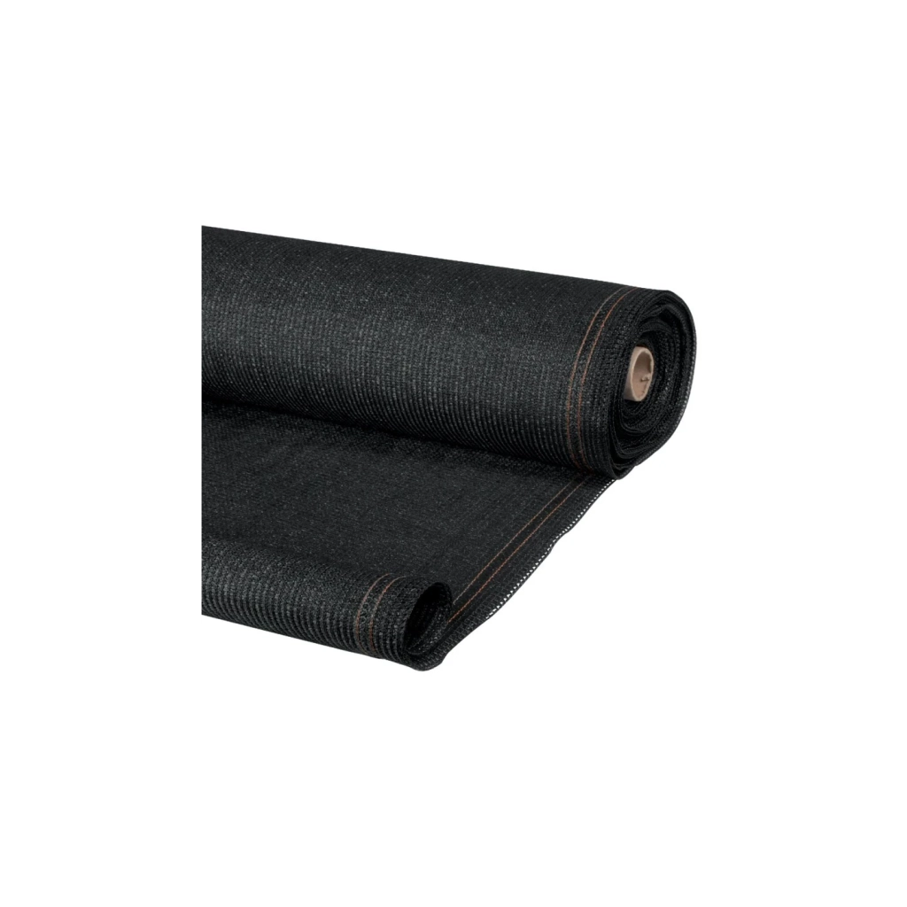 IDMarket - Rete ombreggiante 1x10m, telo rotolo per recinzione giardino 220g/m², nero