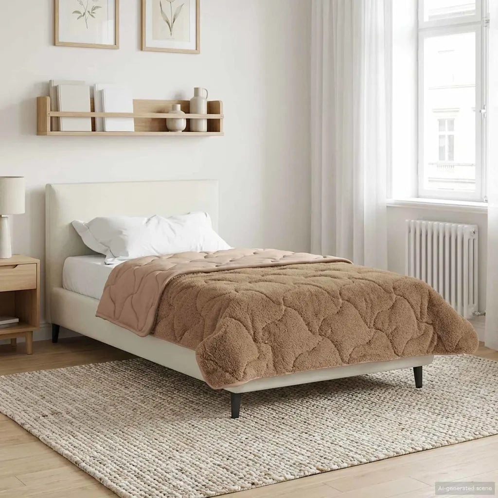 Duvet Estivo Talpa 140 x 220 cm Microfibra e Fleece Teddy 42026211
