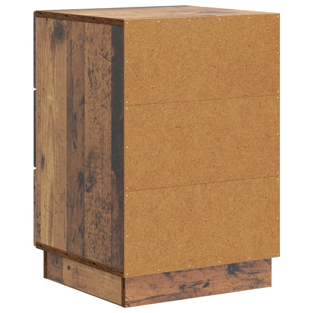 Armadio da Notte con cassetto Legno antico 43 x 41 x 63,5 cm