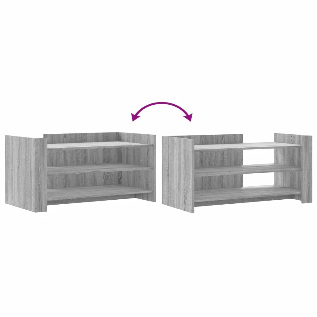 Tavolino salotto | Tavolino da caff¨¨ | Tavolino da Soggiorno Grigio Sonoma 100x50x50 cm Legno Multistrato