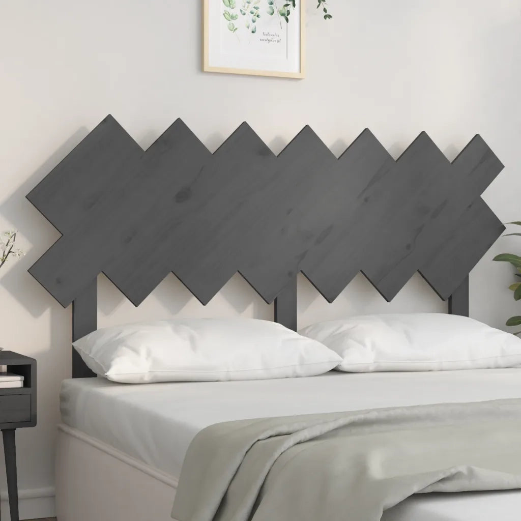 Testiera per Letto-Testata-Testiera Decorativa Bianca 151,5x3x81 cm Legno Massello di Pino