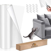 Coprimoquette per divano, protezione per divano contro graffette di gatto, trasparente - 20 x 300 cm, protezione per divano contro graffette di gatto, tappeto per gatti