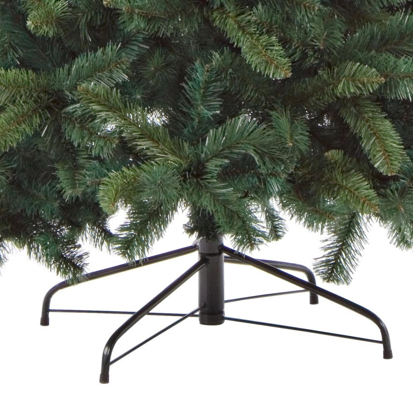 Albero di natale verde con apertura facilitata ad ombrello h.150, 180, 210, 240, 270cm Bizzotto Bellamonte H.150cm (481 rami)