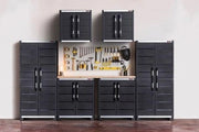 ARMADIO PORTA ATTREZZI ALTO E BASSO KETER XL GARAGE IN RESINA