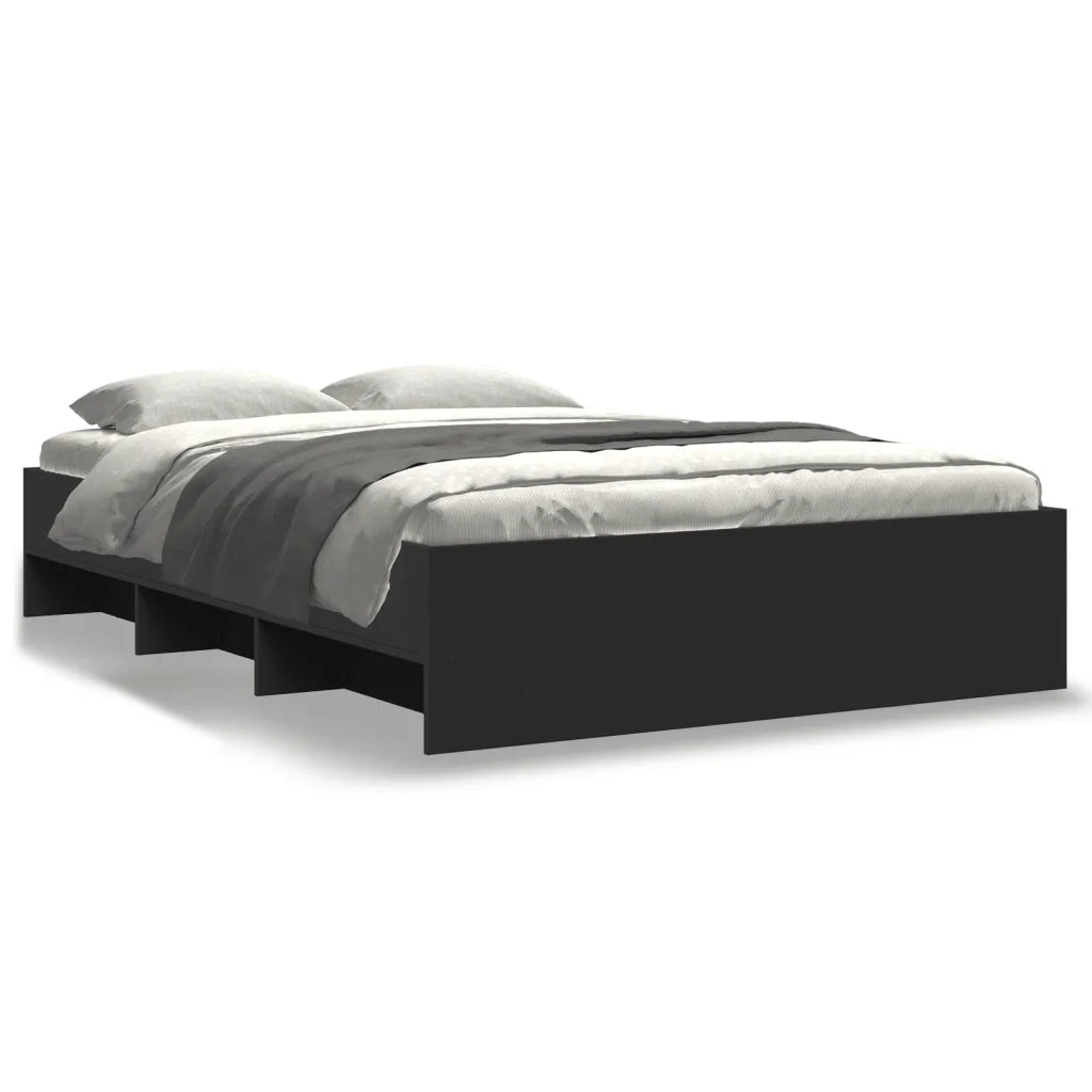 Giroletto Nero 120x190 cm in Legno Multistrato 3295696