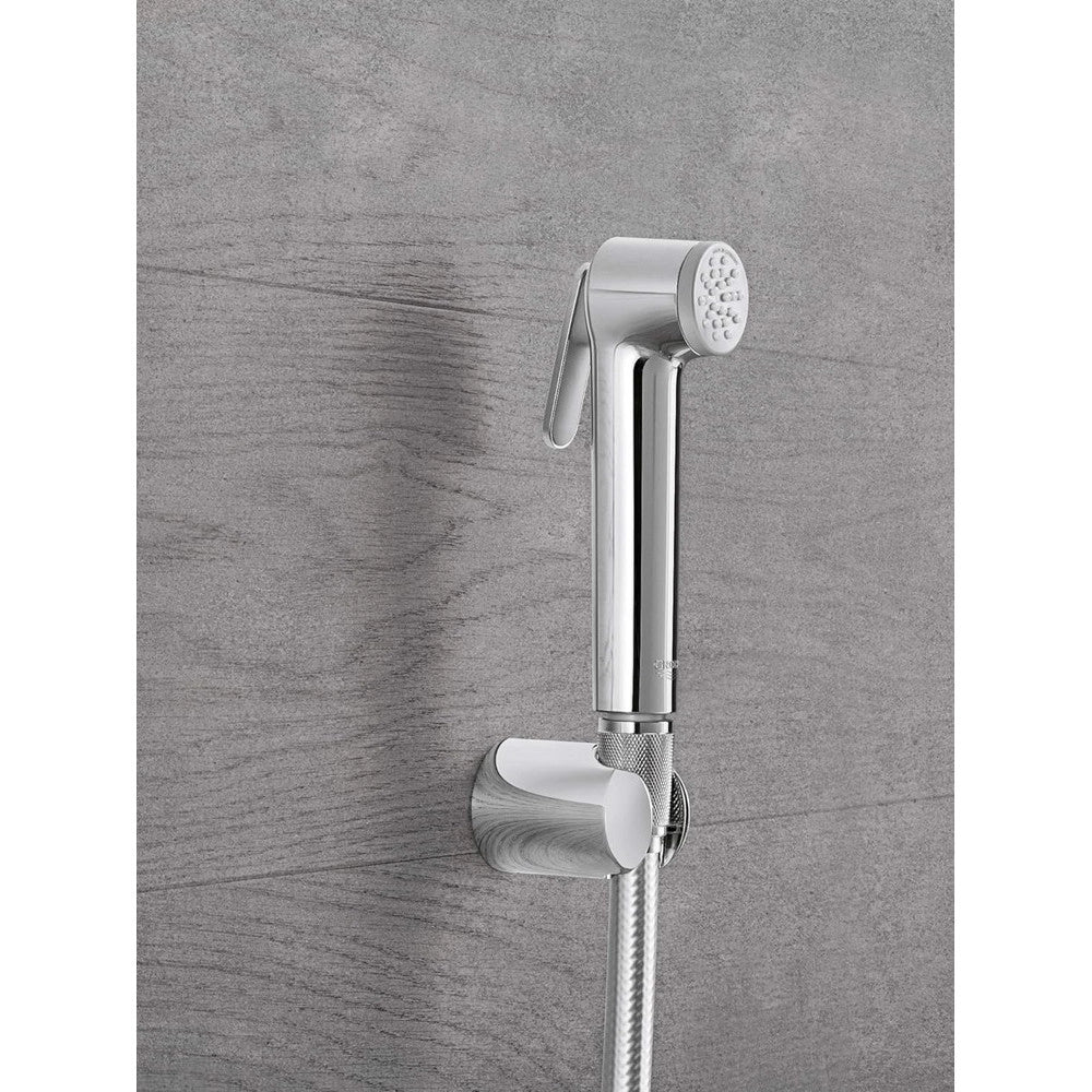 Trade Shop - Idroscopino Doccetta A Spruzzo Per Wc Bidet Pulizia Del Bagno Doccia 15 Cm 87546 -