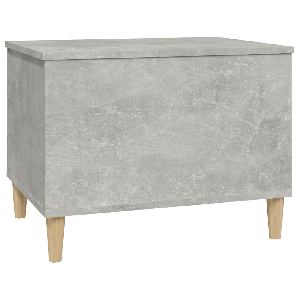 Tavolino Salotto Grigio Cemento 60x44,5x45 cm Legno Multistrato 819568