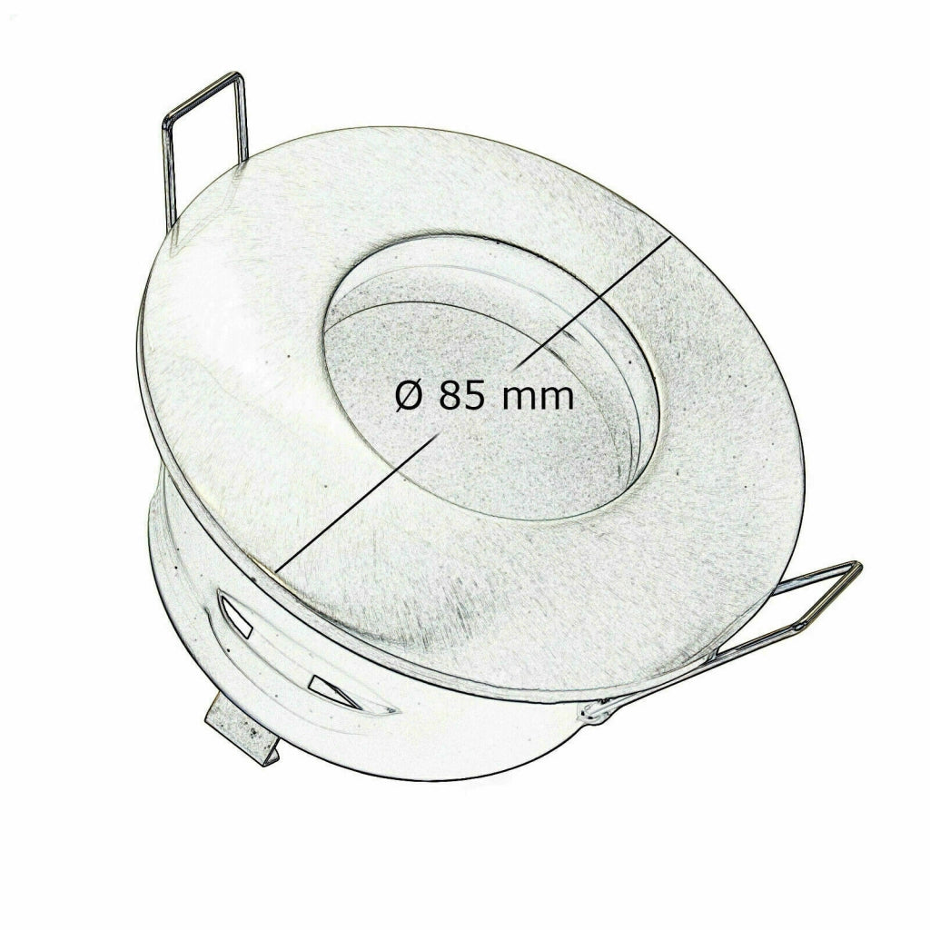 Faretto Led incasso per bagno doccia lampada RGBW GU10 cromoterapia SMART ALEXA