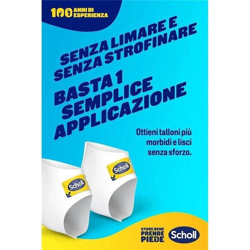 SCHOLL EXPERTCARE PEELING ESFOLIANTE MASCHERA PIEDI PIÙ MORBIDI FINO A 4 SETTIMANE RIMUOVI LA PELLE SECCA 1 PAIO