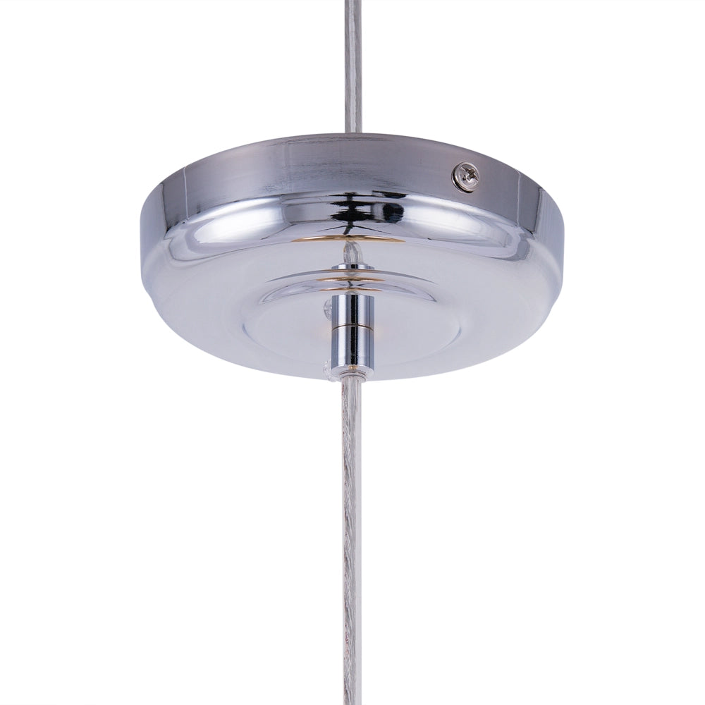 Lampada a Sospensione in Vetro Dorato a Forma di Globo Tondo 1 Luce Moderna