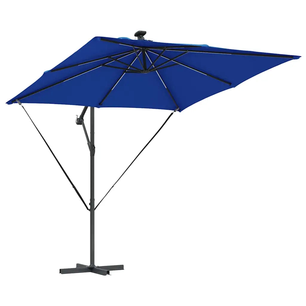 Ombrellone Azzurro 249 x 249 x 250 cm Poliestere e Alluminio 42003404