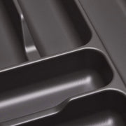 Cassetto per utensili 519 x 473 lava grigio con struttura a perle per Tandembox Antaro/Intivo e ModernBox in 60 cassetti cassetto per utensili con coperchio