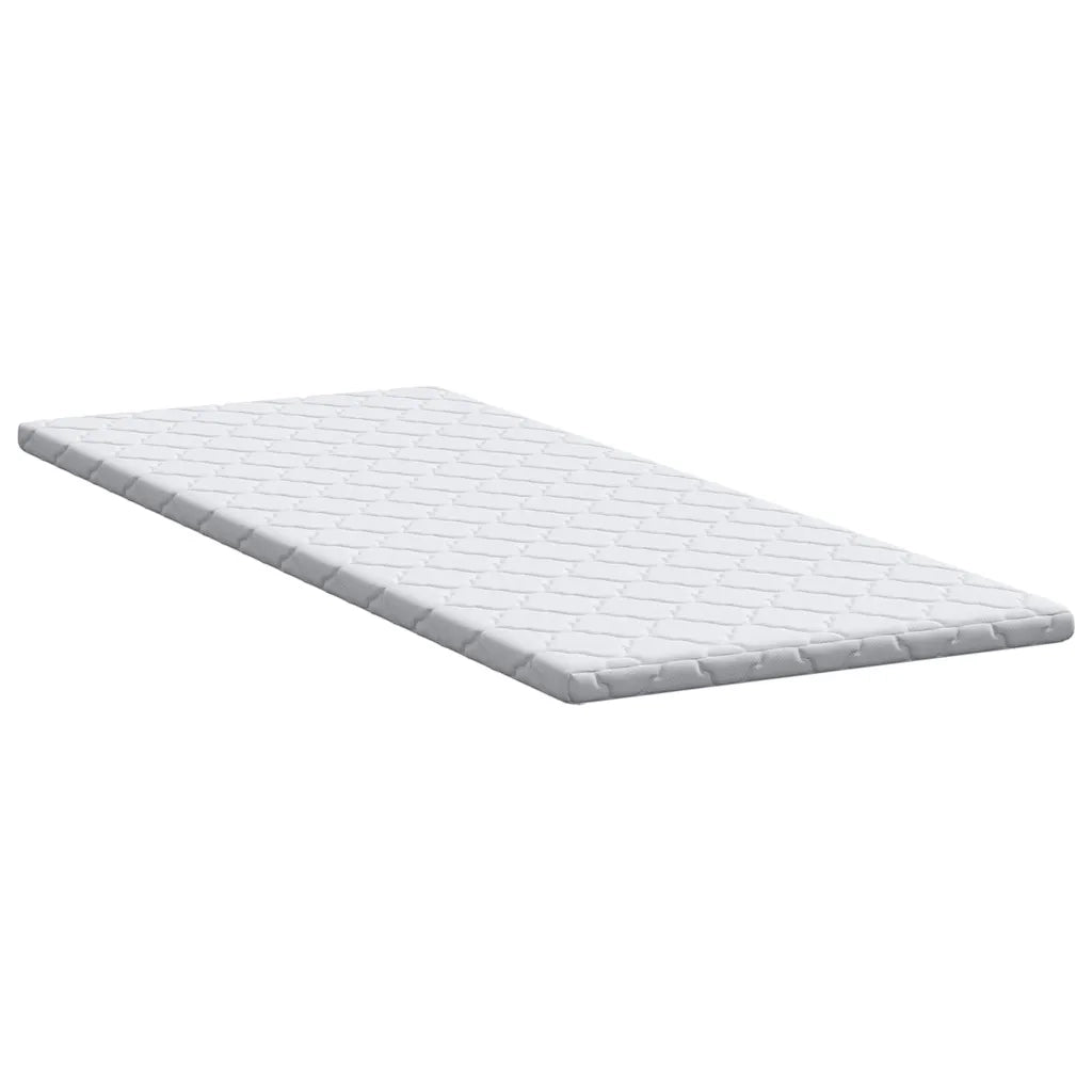 vidaXL Guanciali per materassi Bianco 80 x 200 cm Schiuma PU