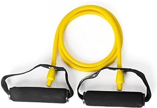 Cinturino Fitness Espansione in Gomma Giallo / Grip di Gomma Leggero