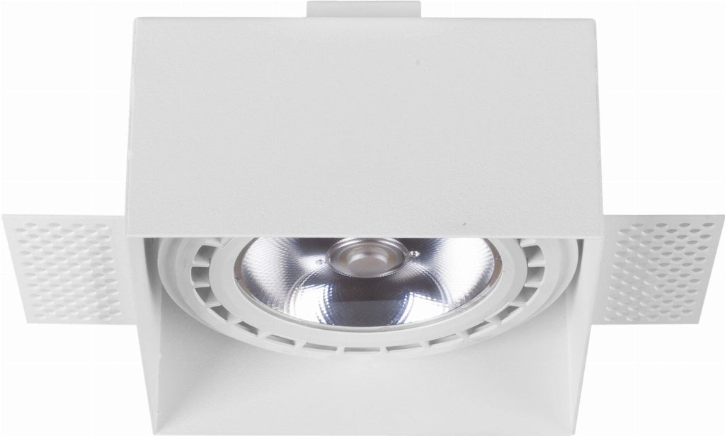 Faretto incasso Nowodvorski Downlight bianco quadrato ES111