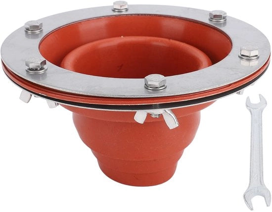 Kit di installazione per camino a gas da tenda - Resistente al calore - Progettato per proteggere - Fatto di acciaio inossidabile - Installazione facile - Adatto per camino da 4,5 a 10 cm - Modello a design protettivo - Caldaia da tenda