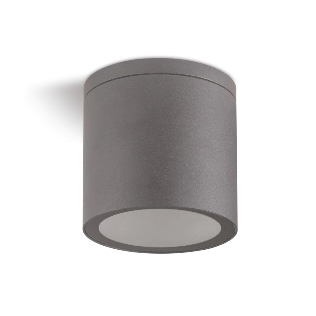 Plafoniera esterna 1xGU10 20W grigia tonda Quazar 18