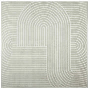 Tappeti per area | Tappeti a zone Quadrato PALMERAS Verde 200 x 200 cm