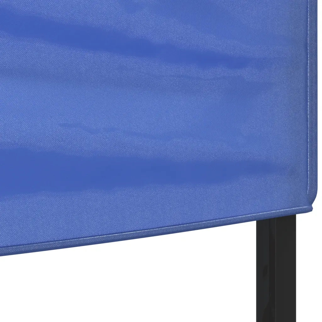 Tenda per Feste Pieghevole-Tenda Gazebo Blu 3x6 m