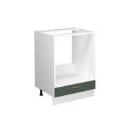 Vicco Mobile per forno da incasso Verde-oro Country House 60 cm senza piano di lavoro
