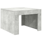 Tavolino da salotto | Tavolino da caff¨¨ | Tavolino da Soggiorno Grigio Cemento 50x50x35 cm in Truciolato