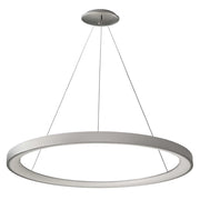 MEROPE 800 lampadario pendente LED 60W CCT dimmerabile lampada sospensione circolare 78cm luci cucina ristorante pizzeria ufficio 230V GRIGIO