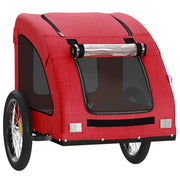 Rimorchio/carrello per animali domestici rosso 02_0044351