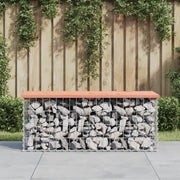 Panca da Giardino Design Gabbione 103x44x42 cm Massello Douglas 834360