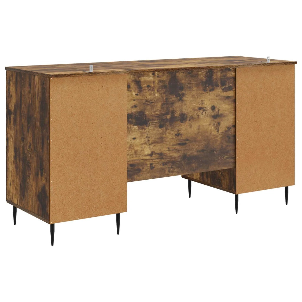 Scrivania Rovere Fumo 142,5 x 50 x 75 cm Legno ingegnerizzato 3414608