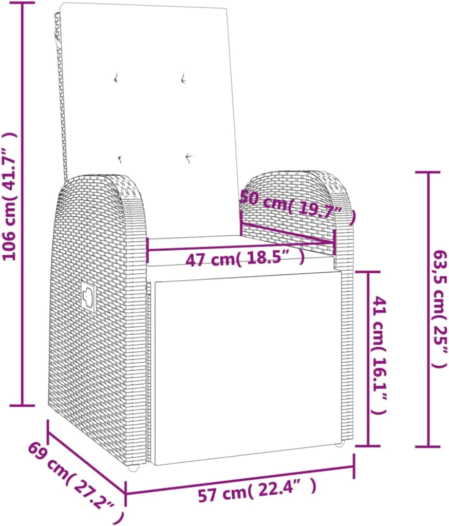 Set da pranzo da giardino 5 pezzi, set tavolo e sedie da giardino, set per terrazza, mobili da giardino, mobili da giardino, set da giardino con terrazza esterna, con cuscini in rattan