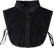 Cravatta rimovibile per camicia da donna con collo a V falso