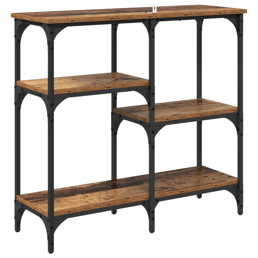 Tavolo consolle Legno vecchio 80 x 29 x 75 cm Legno multistrato