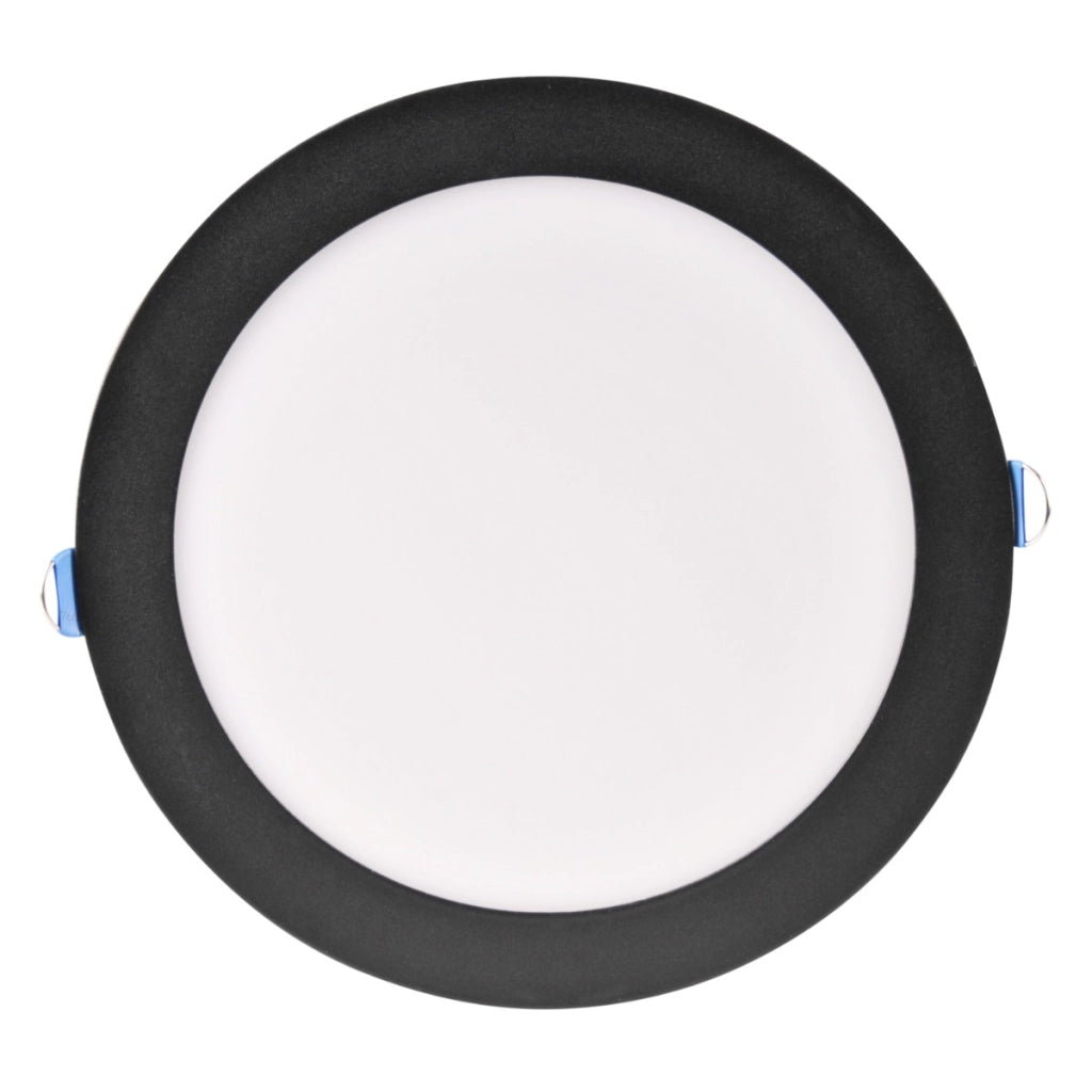 Plafoniera LED incasso 14W tonda Ø22 nera 4000K Polux