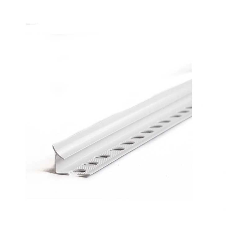 Sguscetta in plastica barra da 2,6 metri bianca : Modello - H10MM BIANCO