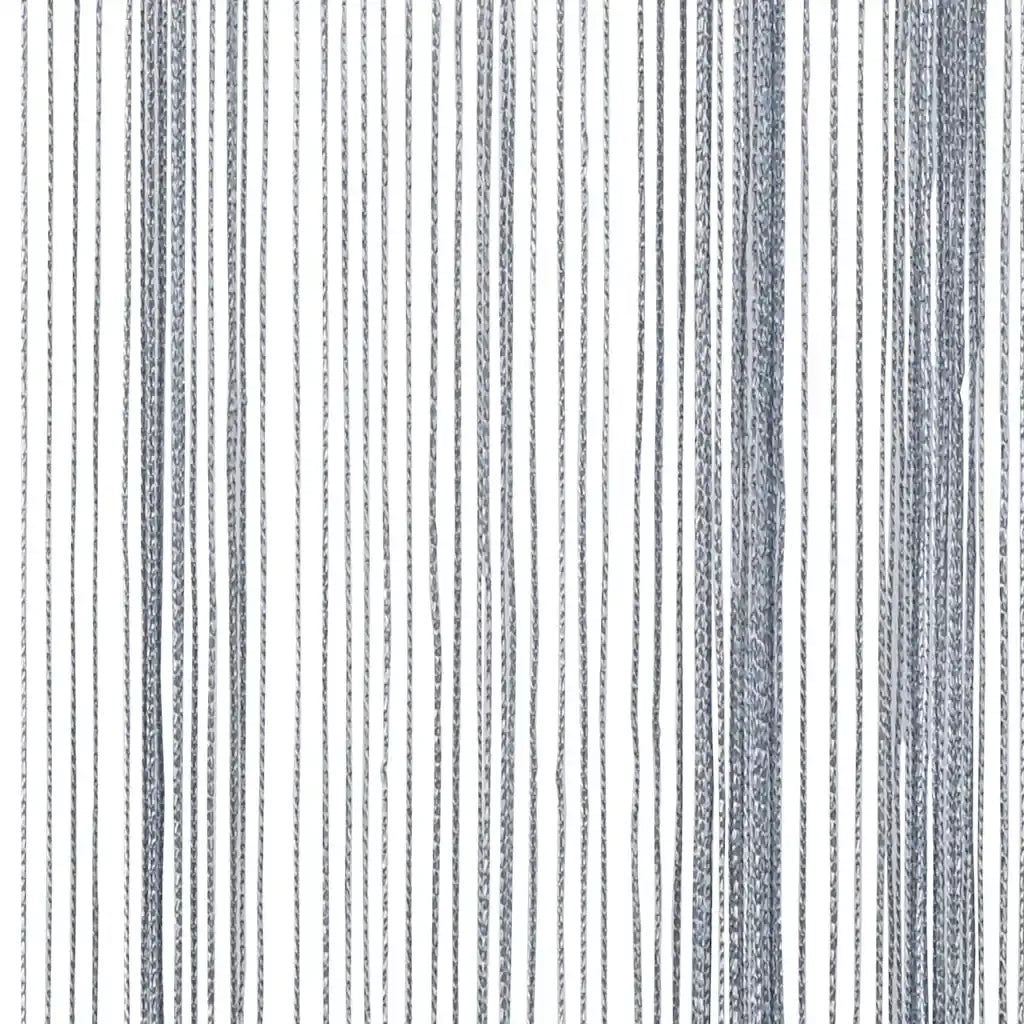 vidaXL Tende a Filo 2 pz Grigio Chiaro 100x250 cm