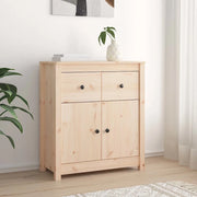 Credenza 70x35x80 cm in Legno Massello di Pino 813749