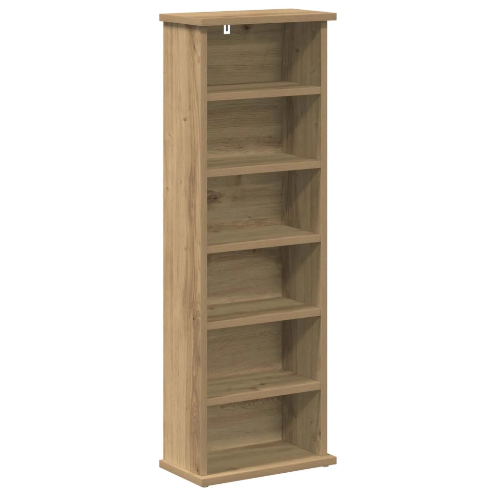 Mobile per CD 2 pz Rovere Artigianale 60 x 17 x 92 cm 8012761