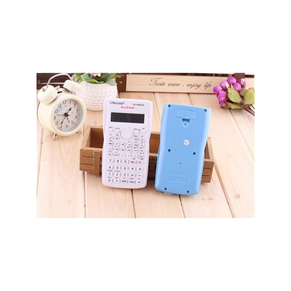 Trade Shop - Calcolatrice Scientifica 10 Cifre Digitale A Batteria 3 Colori Diversi -