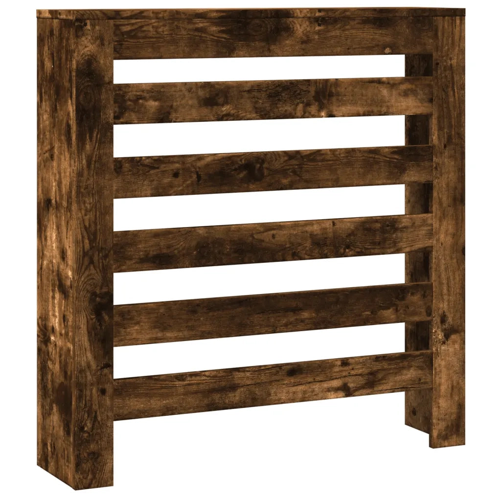 vidaXL Copertura Termosifone Rovere Fumo 78x20x82 cm Legno Multistrato