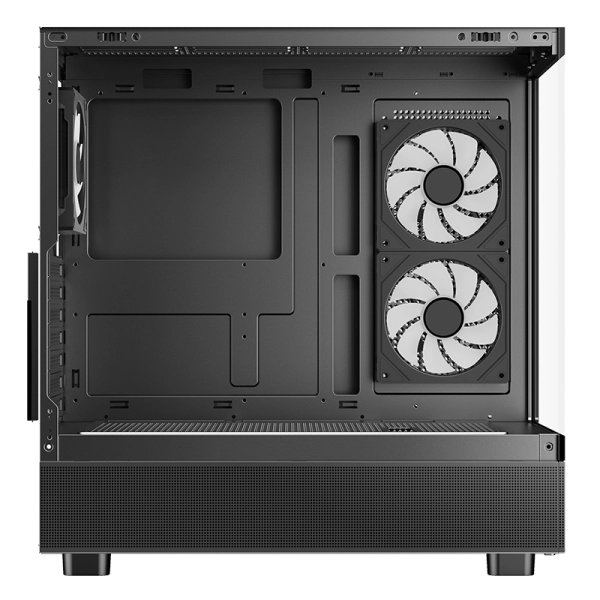 Case SHOWBUI 42B - Gaming Tower- ATX- 3x12cm ARGB fan- 2xUSB3- Type-C- Side & Front Panel Temp Glass