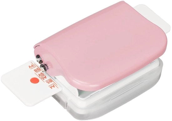Macchina per incollare mini - 5 punte - 6 fori perforanti - Adatta per B5/A5 - Materiale duraturo - Alta precisione - Macchina per legare libri
