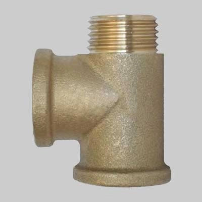 RACCORDO A TEE FFM OTTONE GIALLO  3/4     MADE IN ITALY