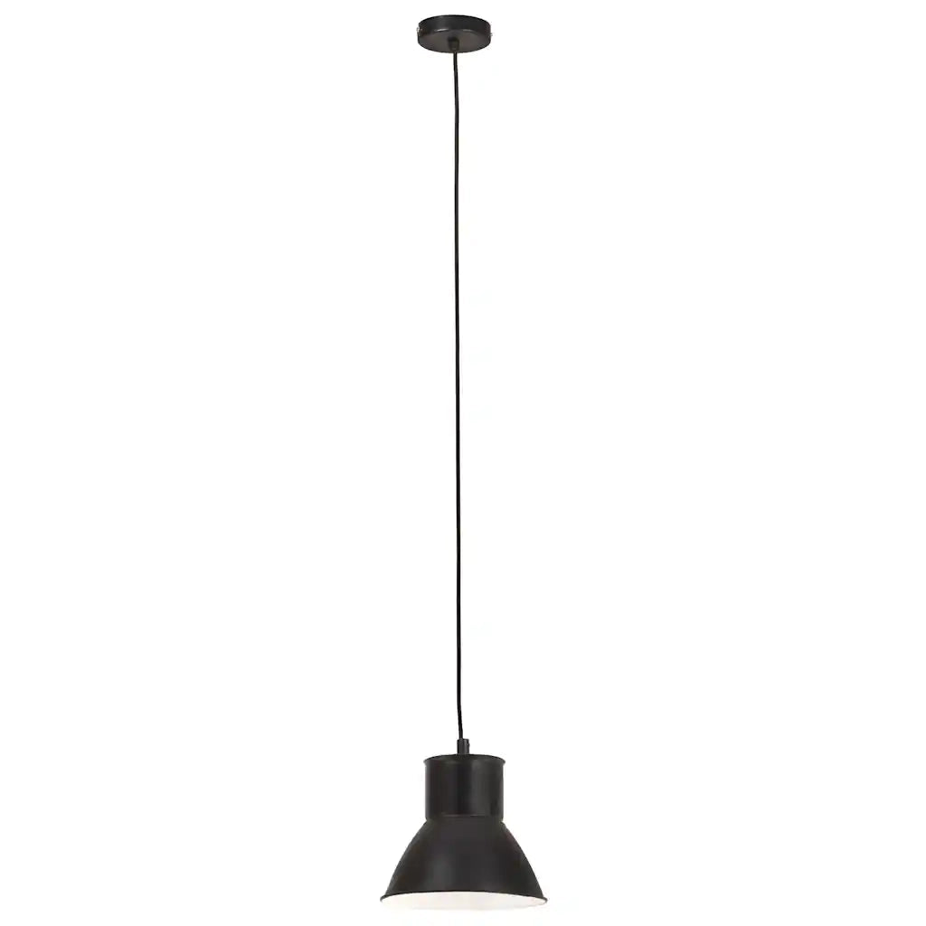 Lampada a Sospensione 25 W Nera Rotonda 17 cm E27 CFW7298531