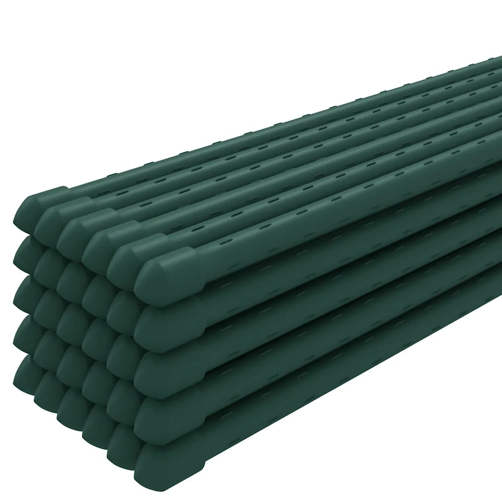 Supporti per Piante da Giardino 30 pz Verde 150 cm Acciaio CFW9234954