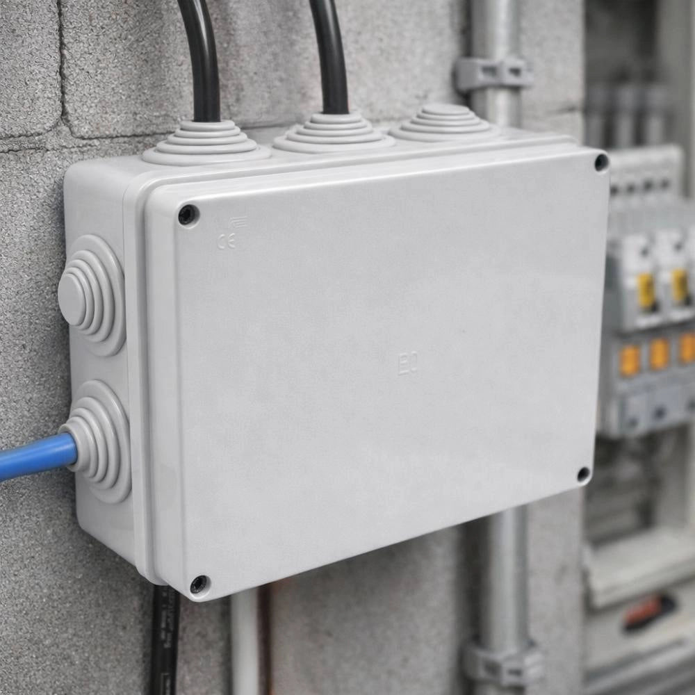 Cassetta stagna marlanvil 009 per giunzioni elettriche 190x145x70mm