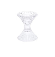 Portacandele Decorativa in Vetro Smella Diametro 10 cm Altezza 3 cm