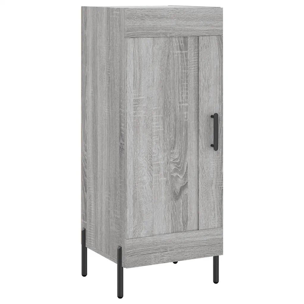 Credenza Grigio Sonoma 34,5x34x180 cm in Legno Multistrato 3199503