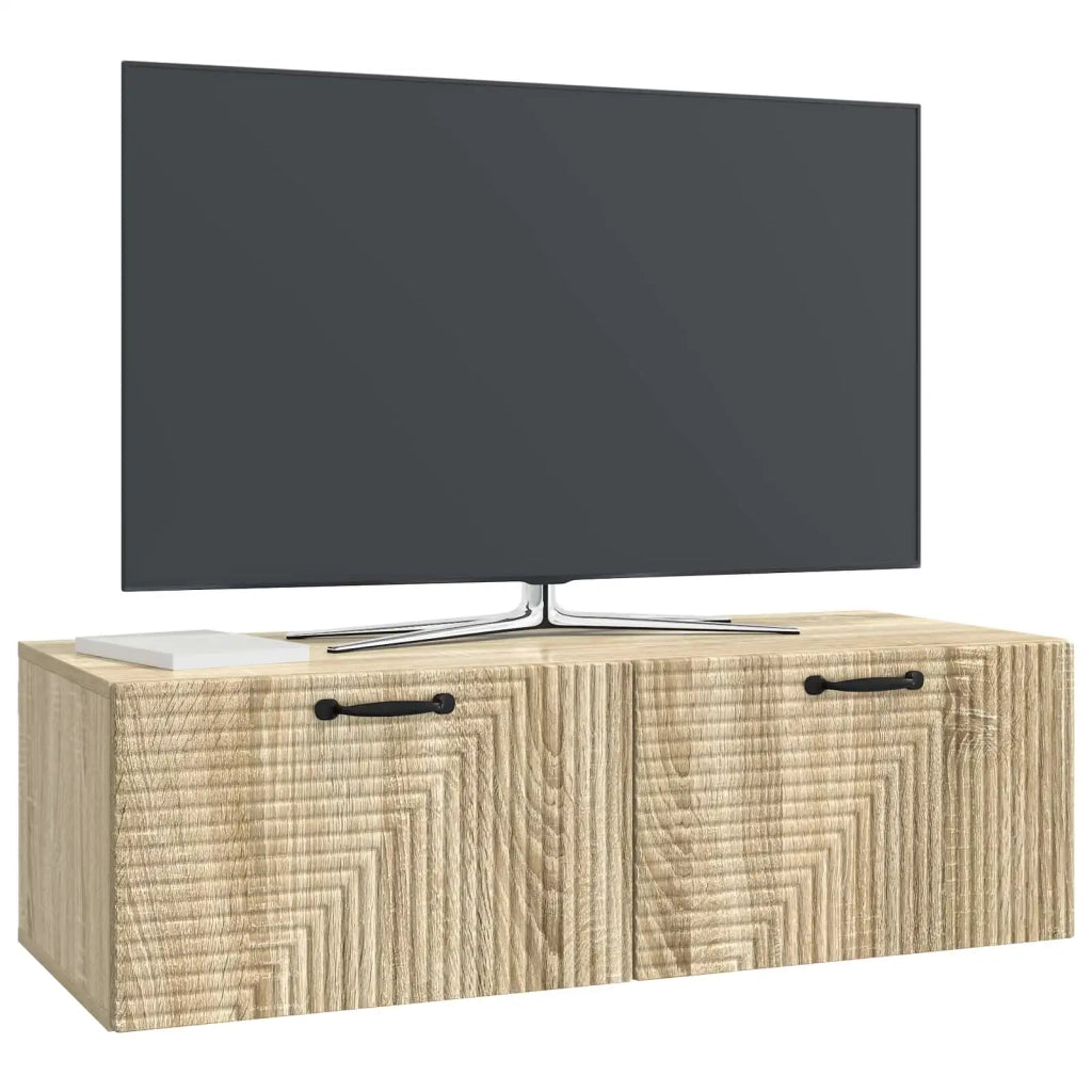 Mobile Porta TV da Muro Rovere Sonoma 98 x 41 x 30 cm